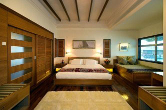 Borneo Villa Over-the-Water Bedroom