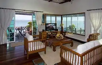 Luxury Lounge Mabul Water Bungalows Relaxing Lounge