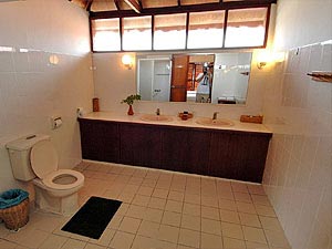 Junior Chalet Bathroom @ Sipadan Water Village Sipadan Water Village Junior Chalet Bathroom