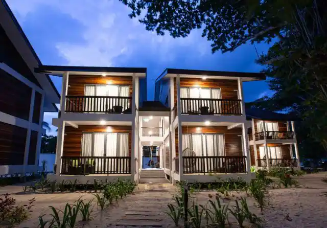 Villa Deluxe Room @ Borneo Divers Mabul Resort Borneo Divers Villa Room
